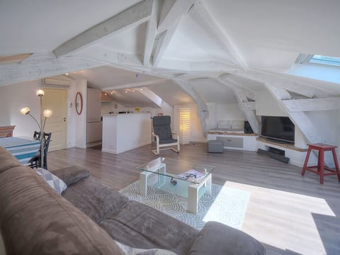 Loftartige Wohnung in ruhiger Lage in Cannes