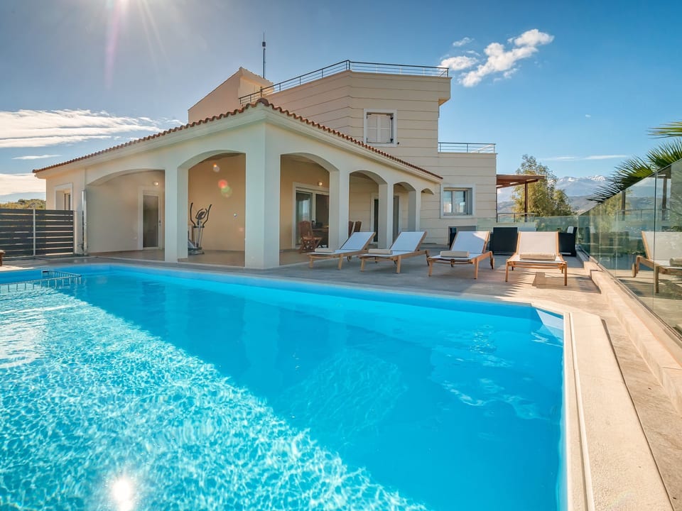 Karmilos Hill Villa - absolute Privatsphäre - Agia Marina