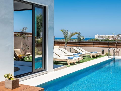 Ferienvilla "Fos" mit Blick auf das Wasser