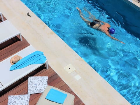 Ferienvilla "Fos" mit Blick auf das Wasser
