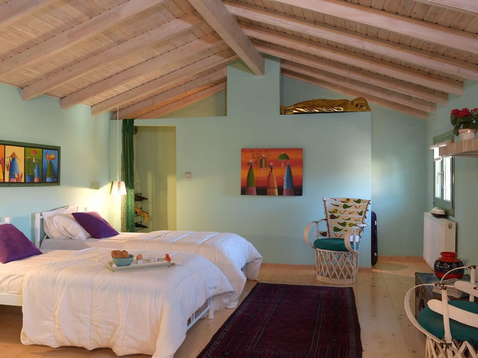 Casa de piedra encantadora en Agios Matheos - Agios Mattheos
