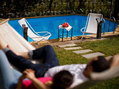 Panoramavilla mit Pool