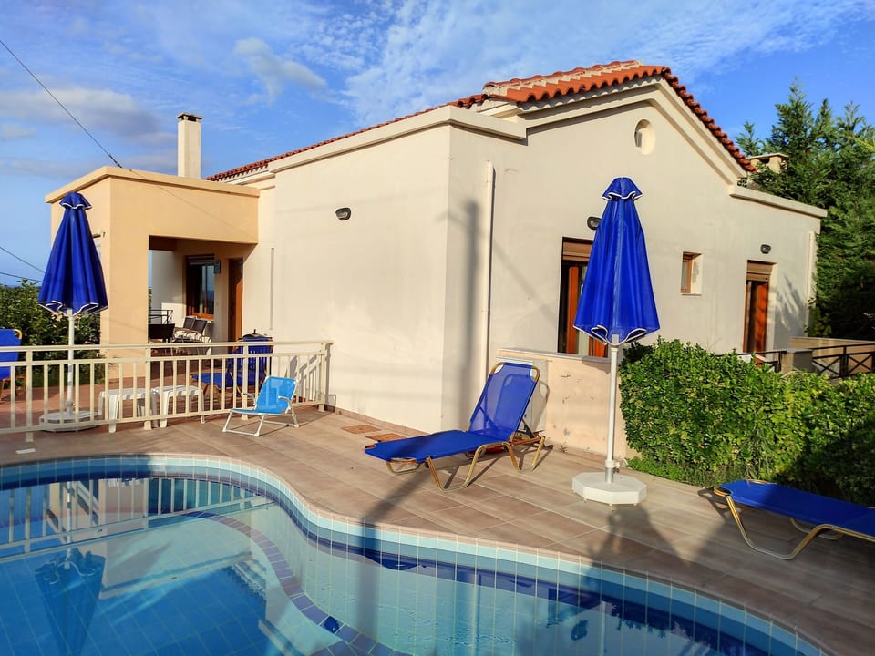 Villa Stefanos, Meerblick, privato piscina, Rethymno - Adele