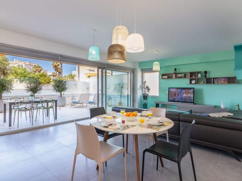 Garten Design brandneue Wohnung mit Pool