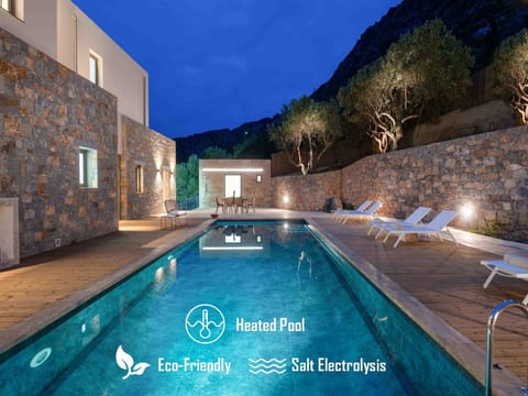 Villa Adagio mit Privatpool in Vrachasi, Kreta