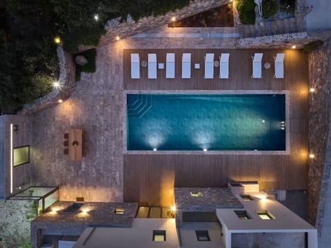 Villa Adagio mit Privatpool in Vrachasi, Kreta