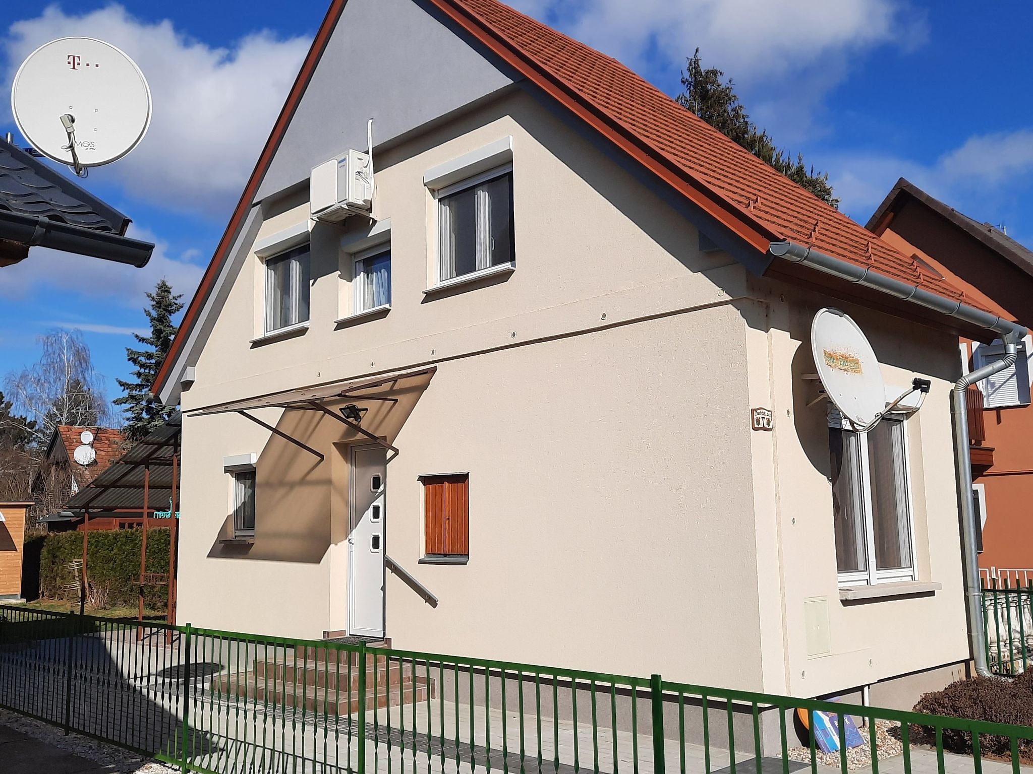 Klimatisiertes Ferienhaus in Bükfürdö mit Garten