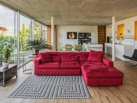 Appartement in Schenna mit Botanischem Garten