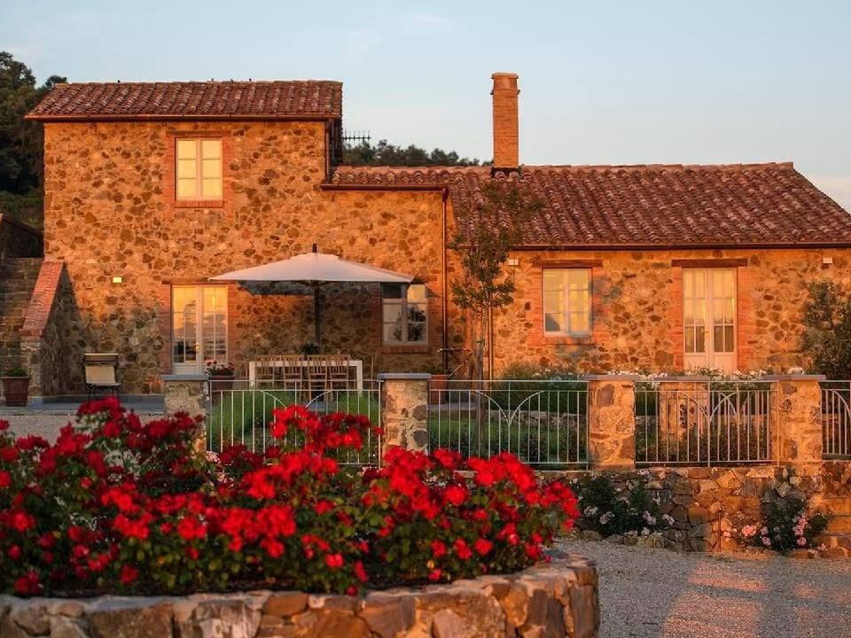 Ferienvilla 'Casale Galli' mit eigenem Pool - Acquapendente