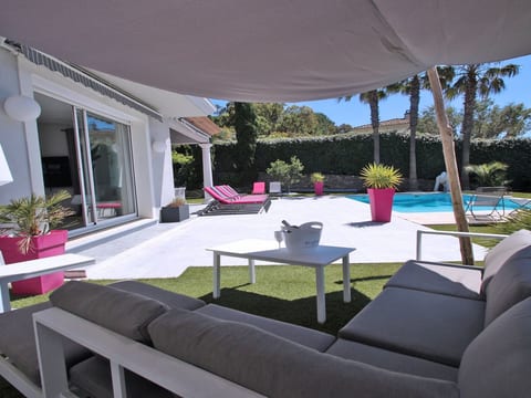 Villa 10 pers - Schwimmbad - Blick auf den Golfplatz - Sainte Maxime