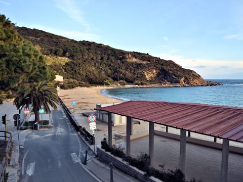 in Strandnähe