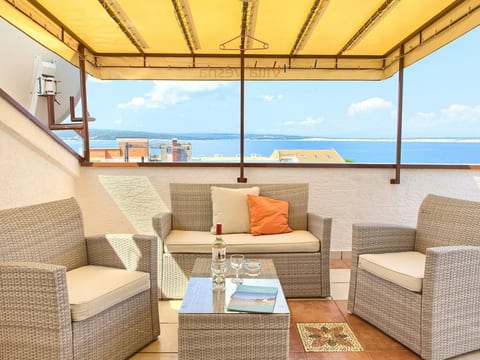 Familienferienwohnung mit Meerblick