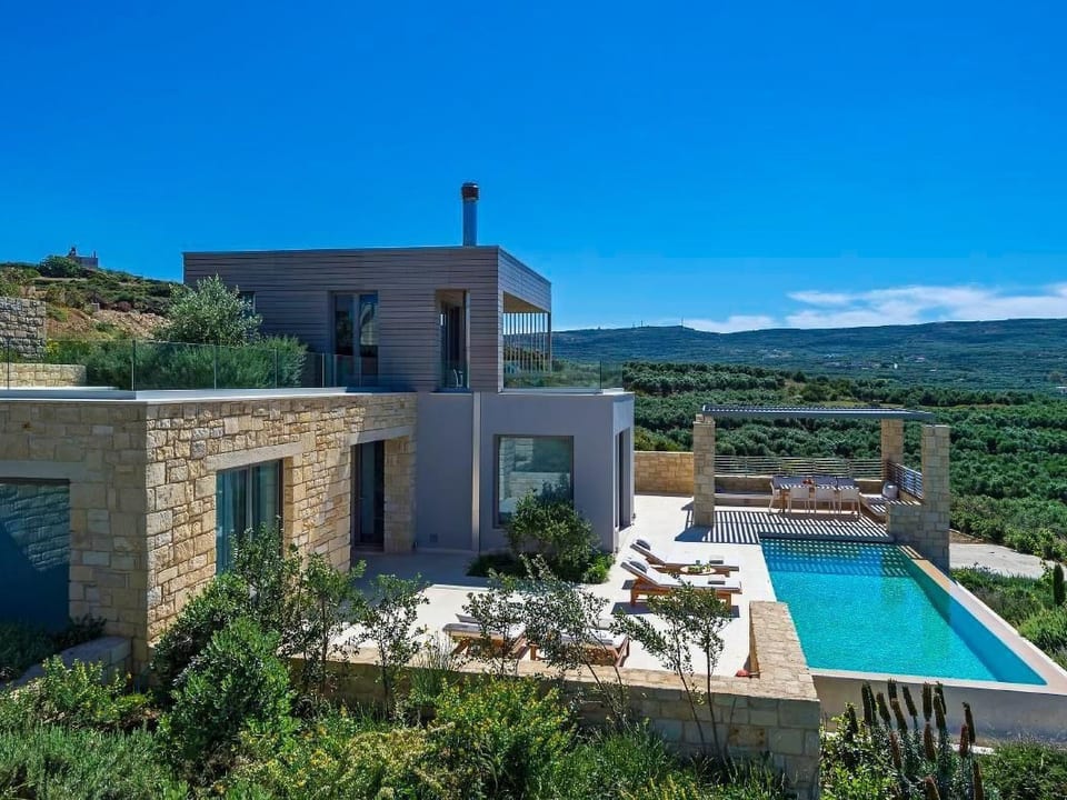 Villa Charisma con piscina privada - Chalcis