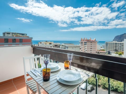 Appartement "Amerika" mit Balkon
