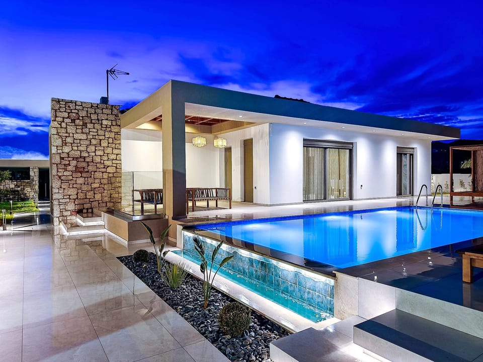 Golf Beach Villa in der Nähe von Afantou Beach - Kolympia