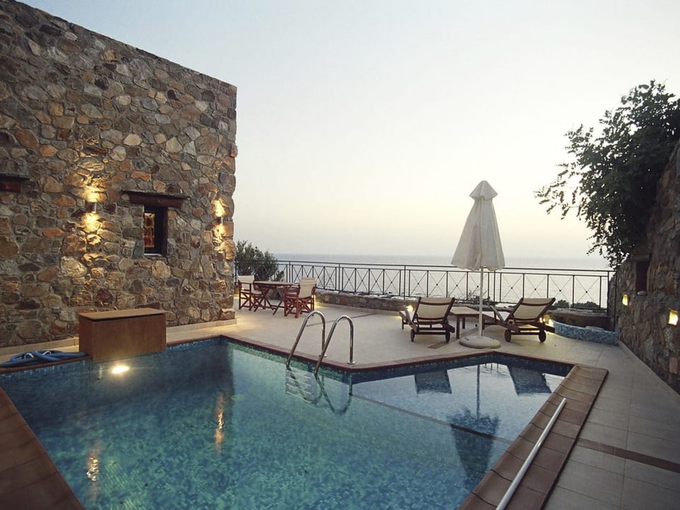 Steinvilla mit Meerblick bei Elafonissi - Chania