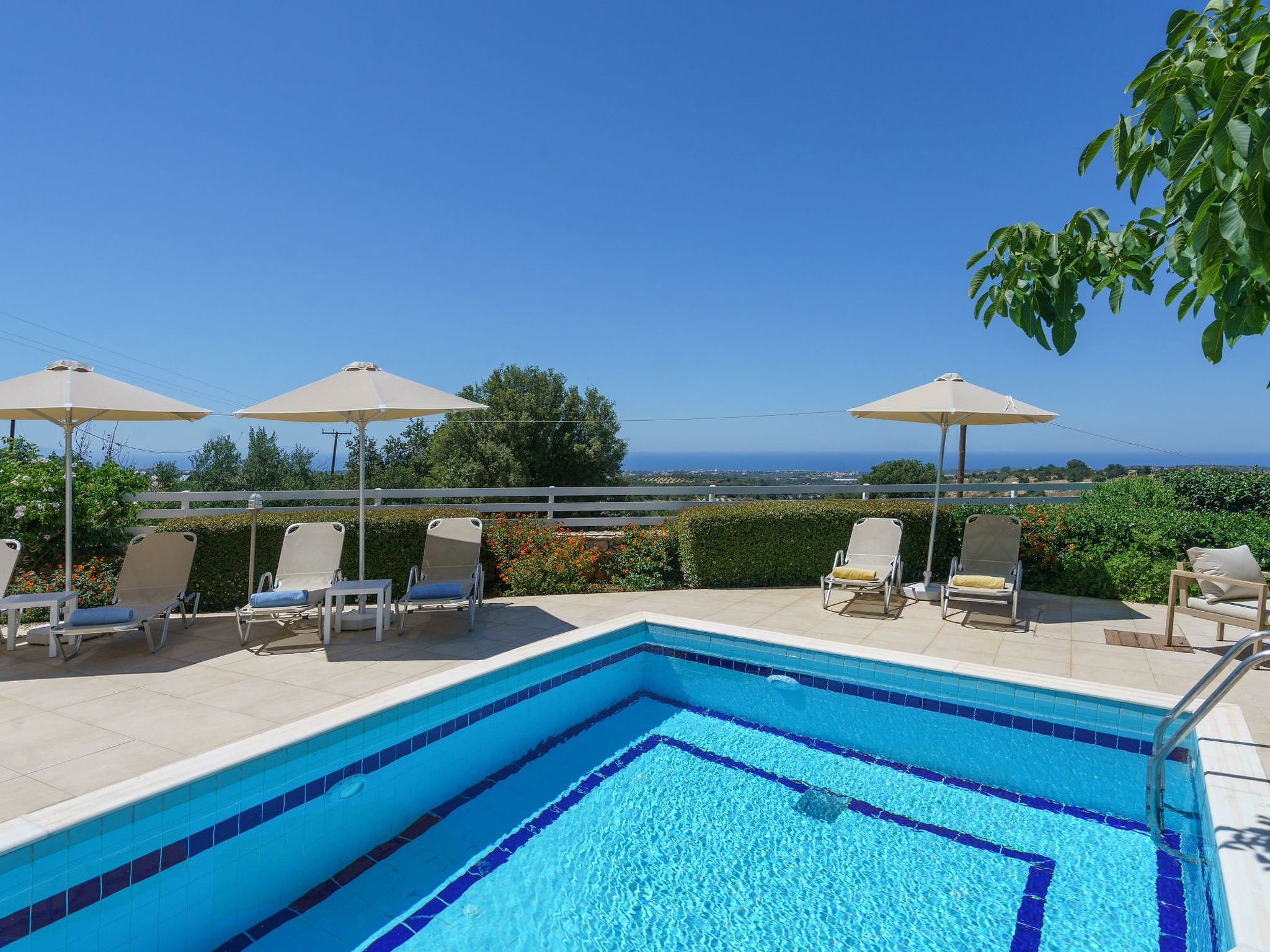 Haus in Rethymno mit privatem Pool und Blick