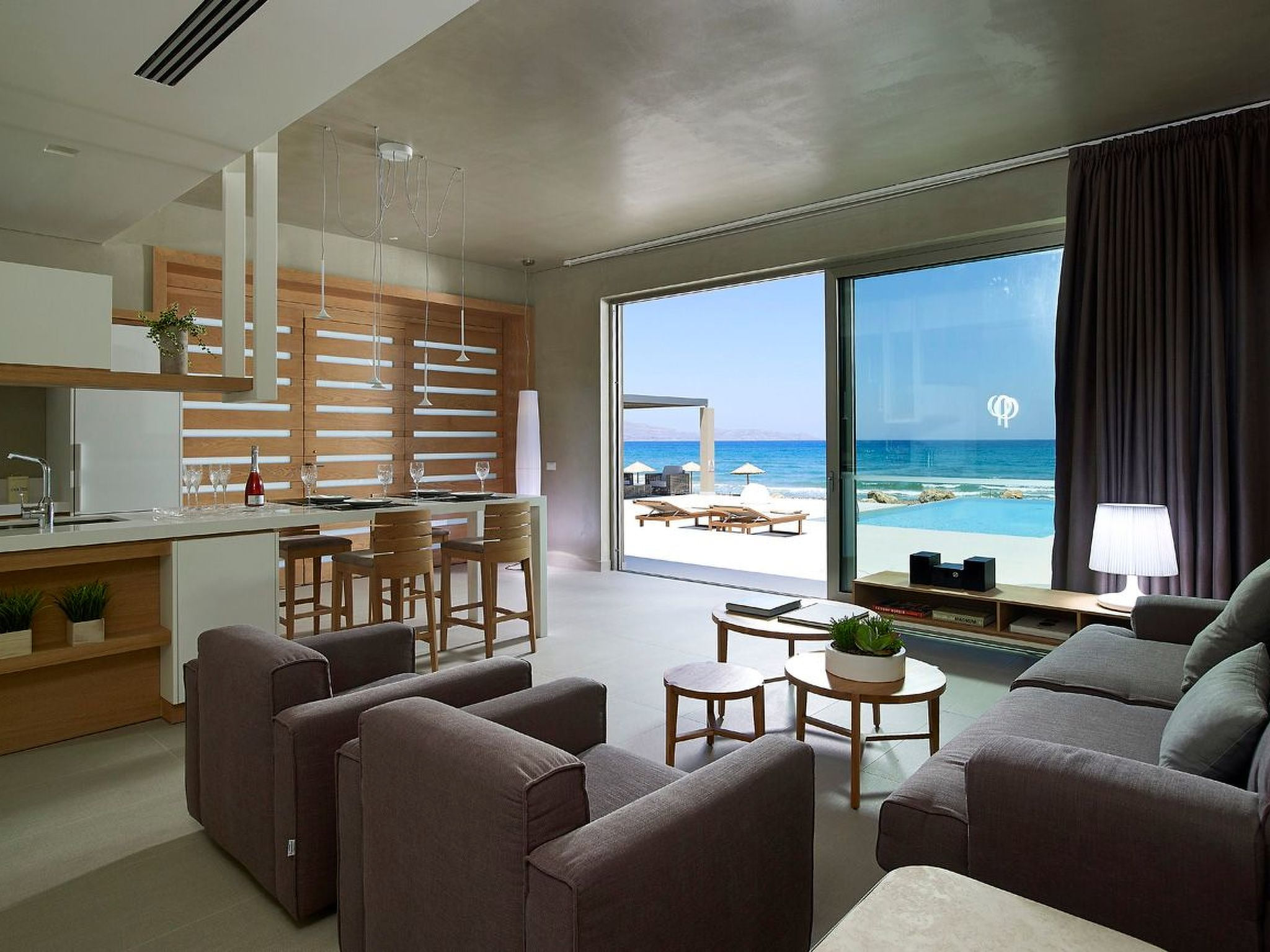 Villa am Strand von Ammos