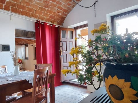Wohnung in Brusasco mit Garten, Terrasse und Grill