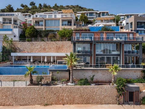 Villa Blueline mit Pool und Meerblick, im Zentrum