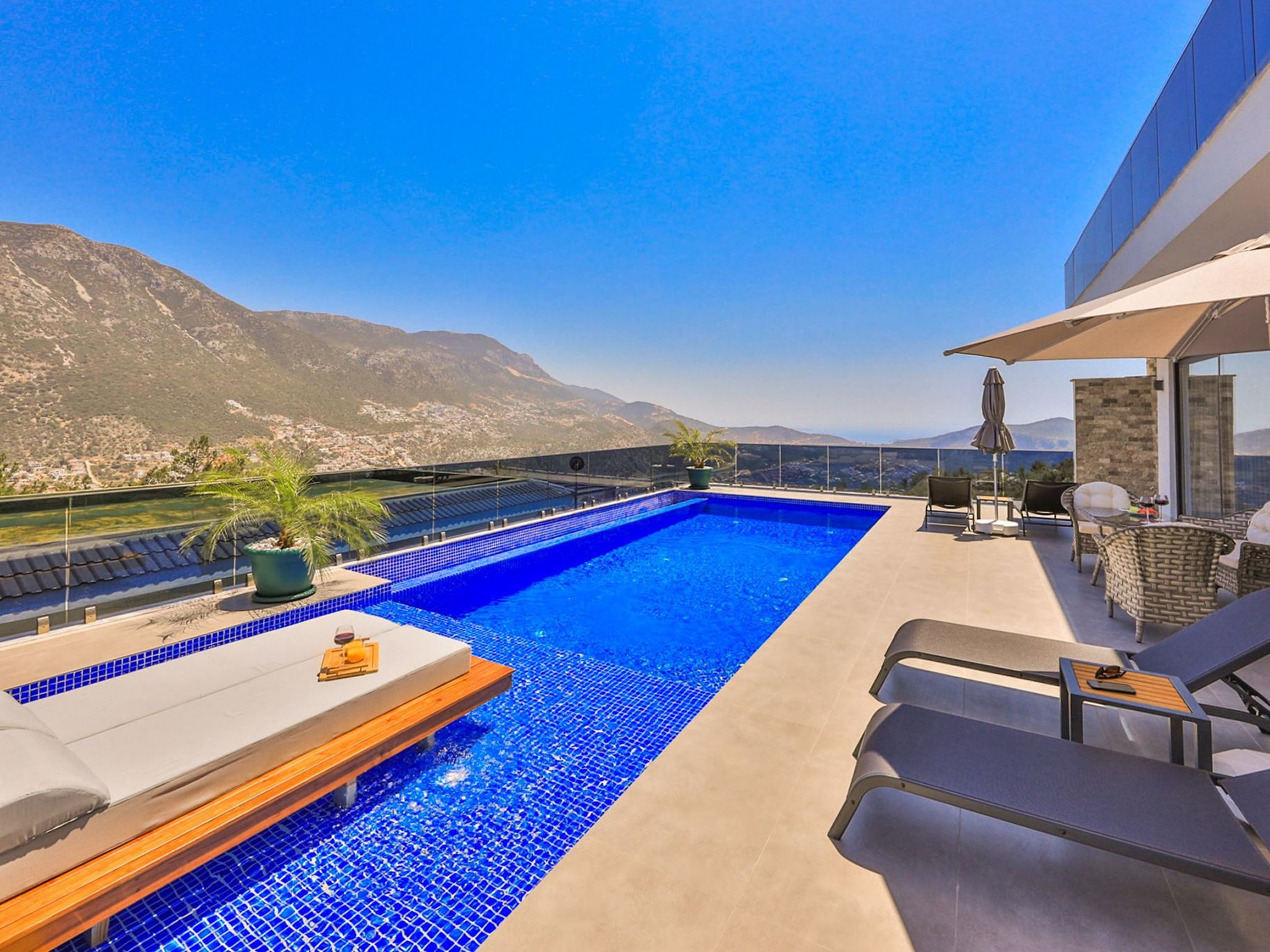 in Kalkan mit Privatem Pool