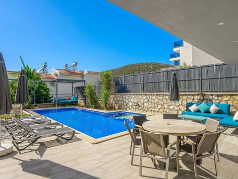 Villa in Kalkan nähe Zentrum und Meer für 8 P.