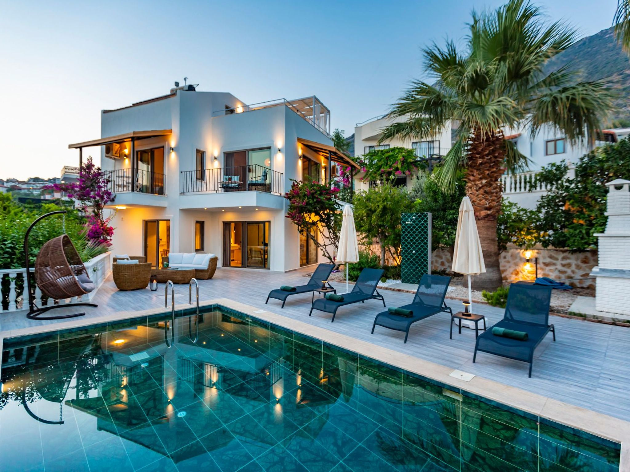 Moderne Villa "Verde Kalkan" mit großem Garte