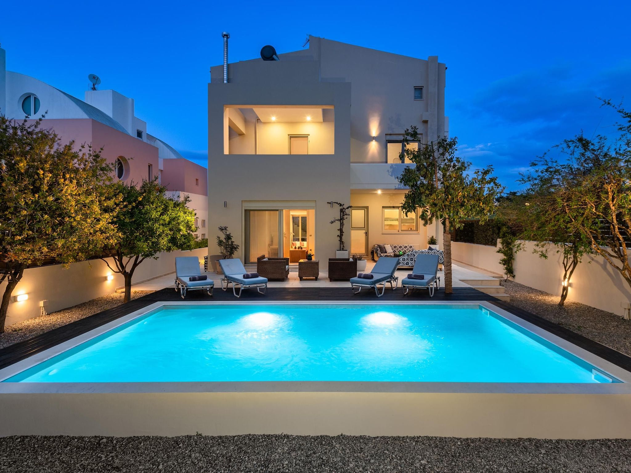 Luxuriöse Villa in Vasiliki