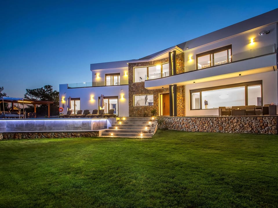 Villa Indira in der Nähe des Dorfes Kallithea - Faliraki
