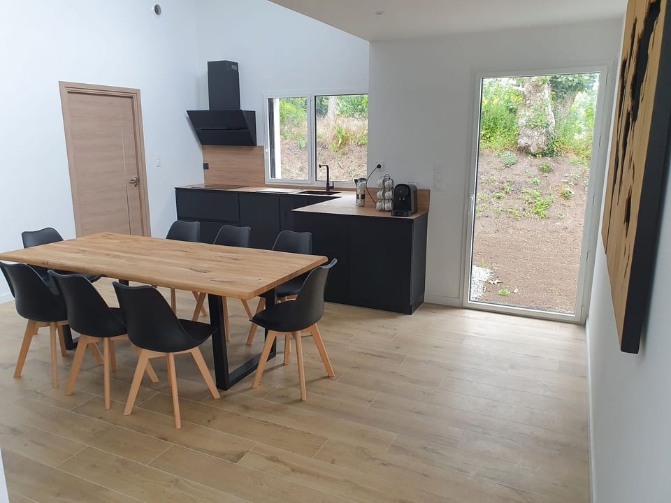 neues Haus in Meeresnähe mit beheiztem Pool - Fouesnant