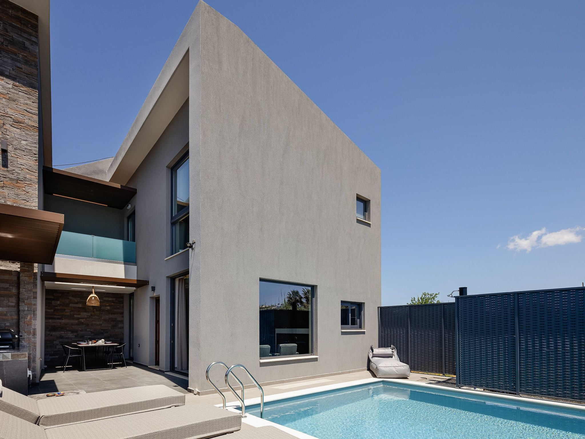 VillAgioi III - Pool Villa und 450m zum Sandstrand