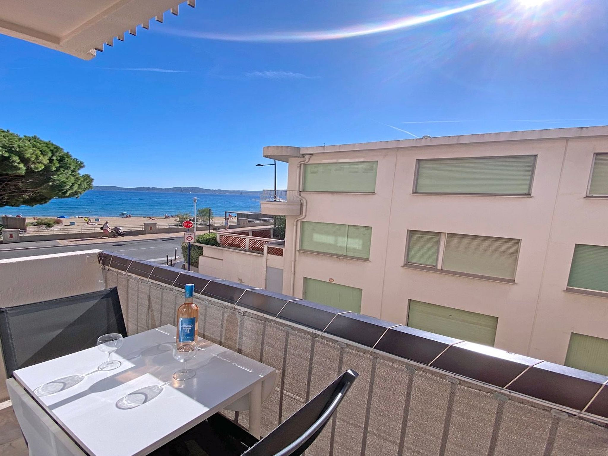T2 mit Klimaanlage in Strandnähe in Ste Maxime