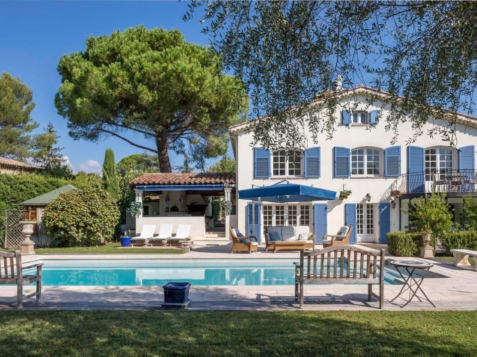 Villa mit privatem Pool und Fitnessraum - Mougins