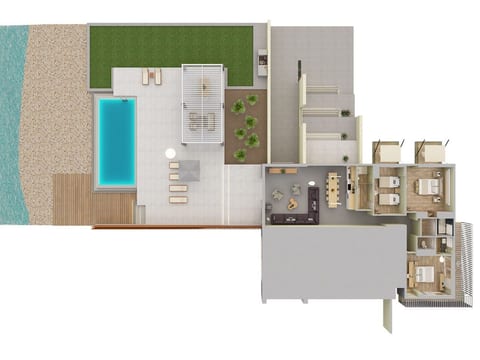 Villa Votsalo 6 Schlafzimmer