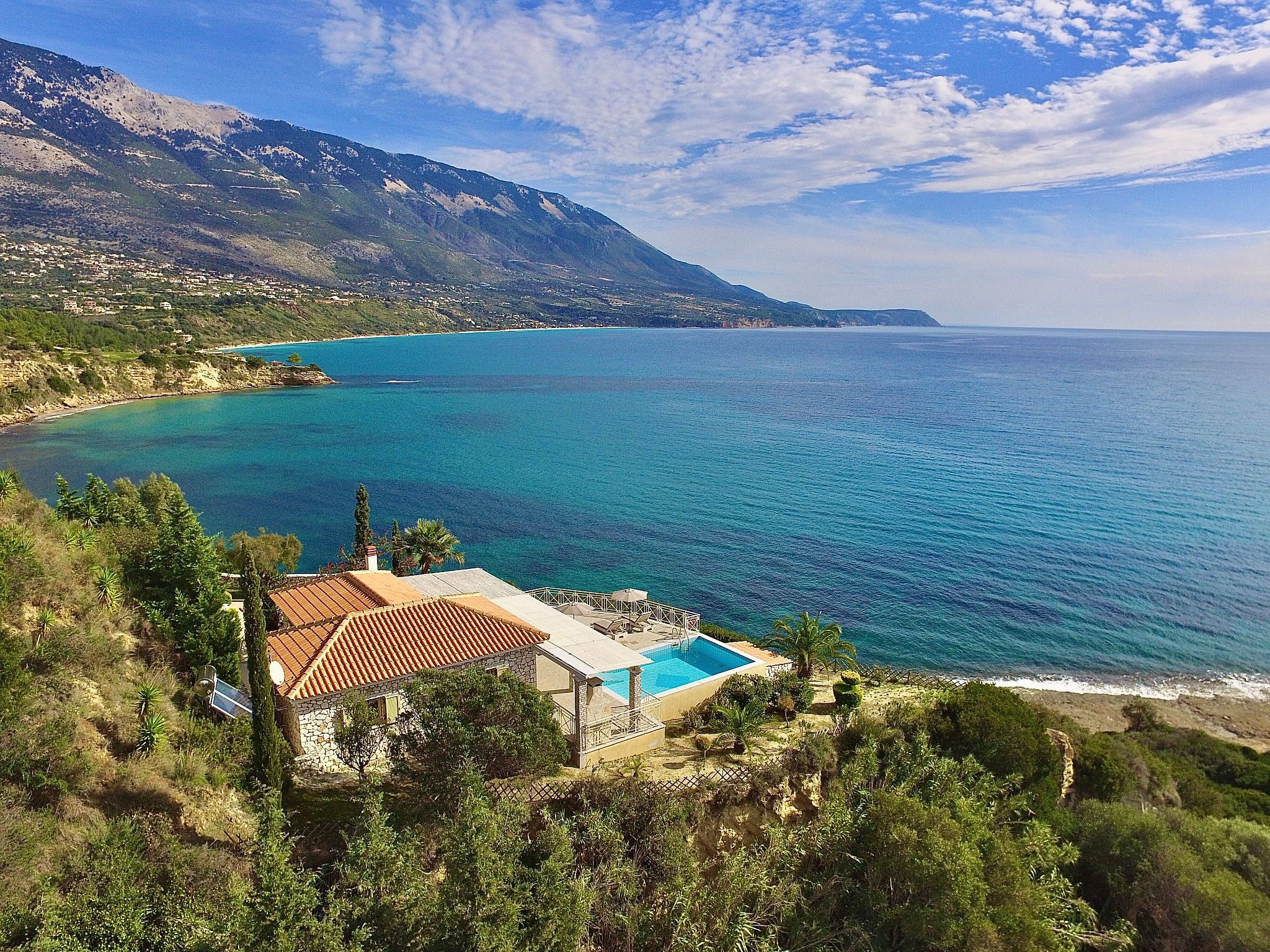 Steinvilla in Kefaloniaprivatevillas