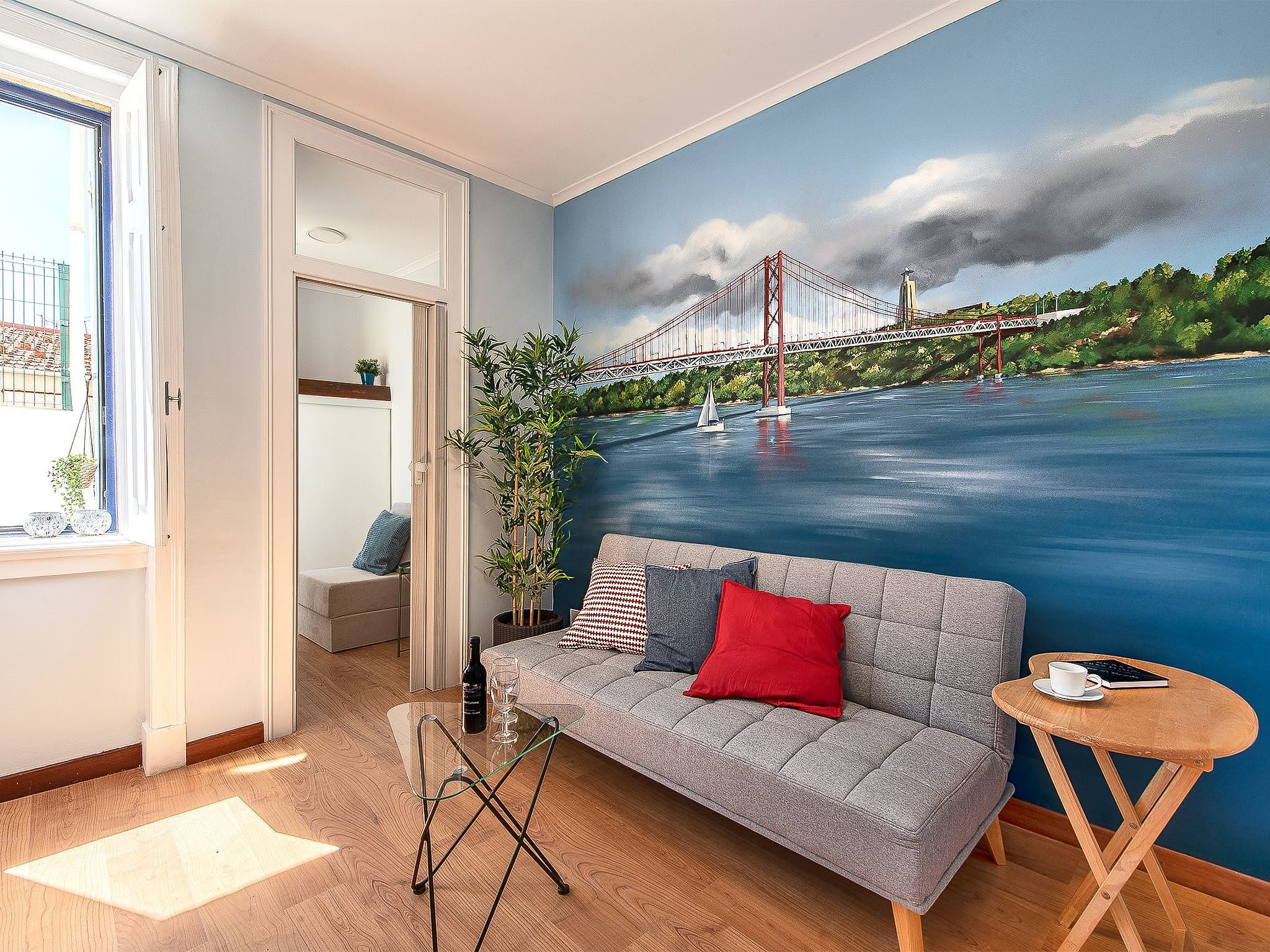 Wohnung mit Balkon