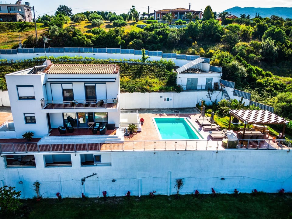 mit Privatpool für 9 Personen ca. 200 m² in Pounta, Ägäis (Skiathos) - Skiathos