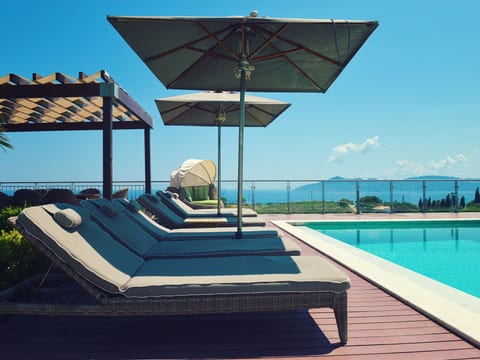 mit Privatpool für 9 Personen ca. 200 m² in Pounta, Ägäis (Skiathos)