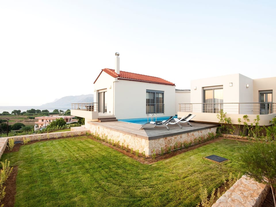 Villa Pounentes mit privatem Pool - Kissamos