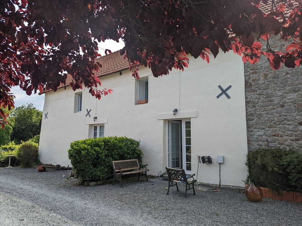 Helles, offenes Ferienhaus, Gemeinschaftspool Hunde - Bretteville-sur-Ay