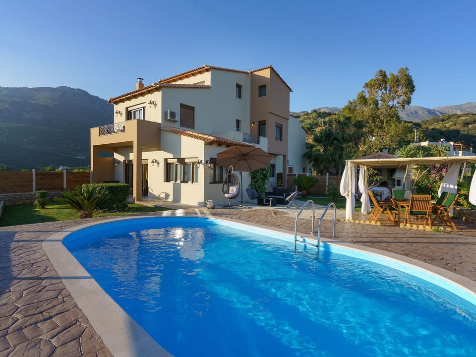 Villa, Privater Pool Gehweite zu Annehmlichkeiten - Agios Vasileios