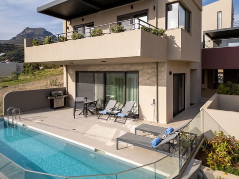 Neue Villa Anemoni mit privatem Pool, 100m zum S