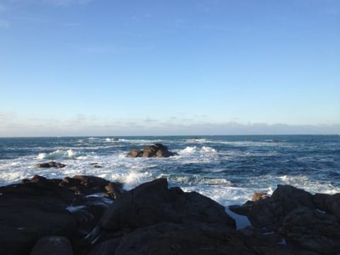 Ebenerdiges Haus am Meer
