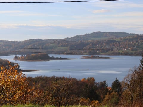 in Aiguebelette-Le-Lac mit Garten, Terrasse und Grill