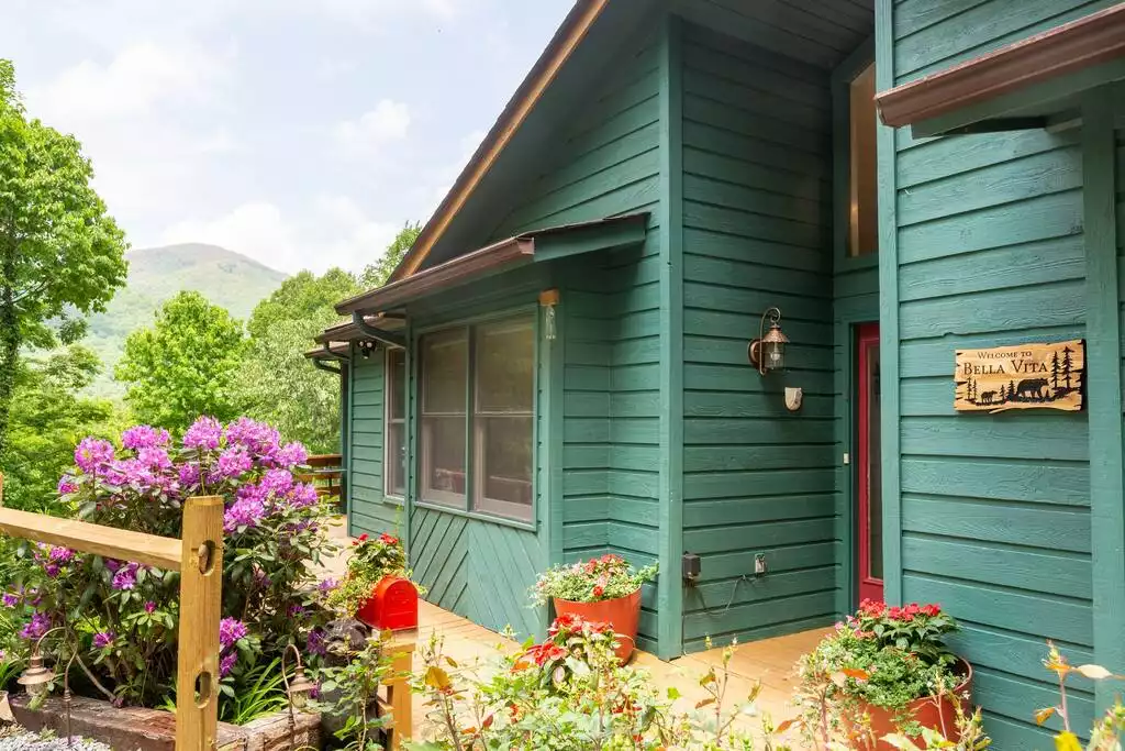 Very Clean One-Level home makes it easy access. Mountain Views and Private Decks. - Cabin/Close to ski slopes/Pet Friendly/King Beds - Maggie Valley