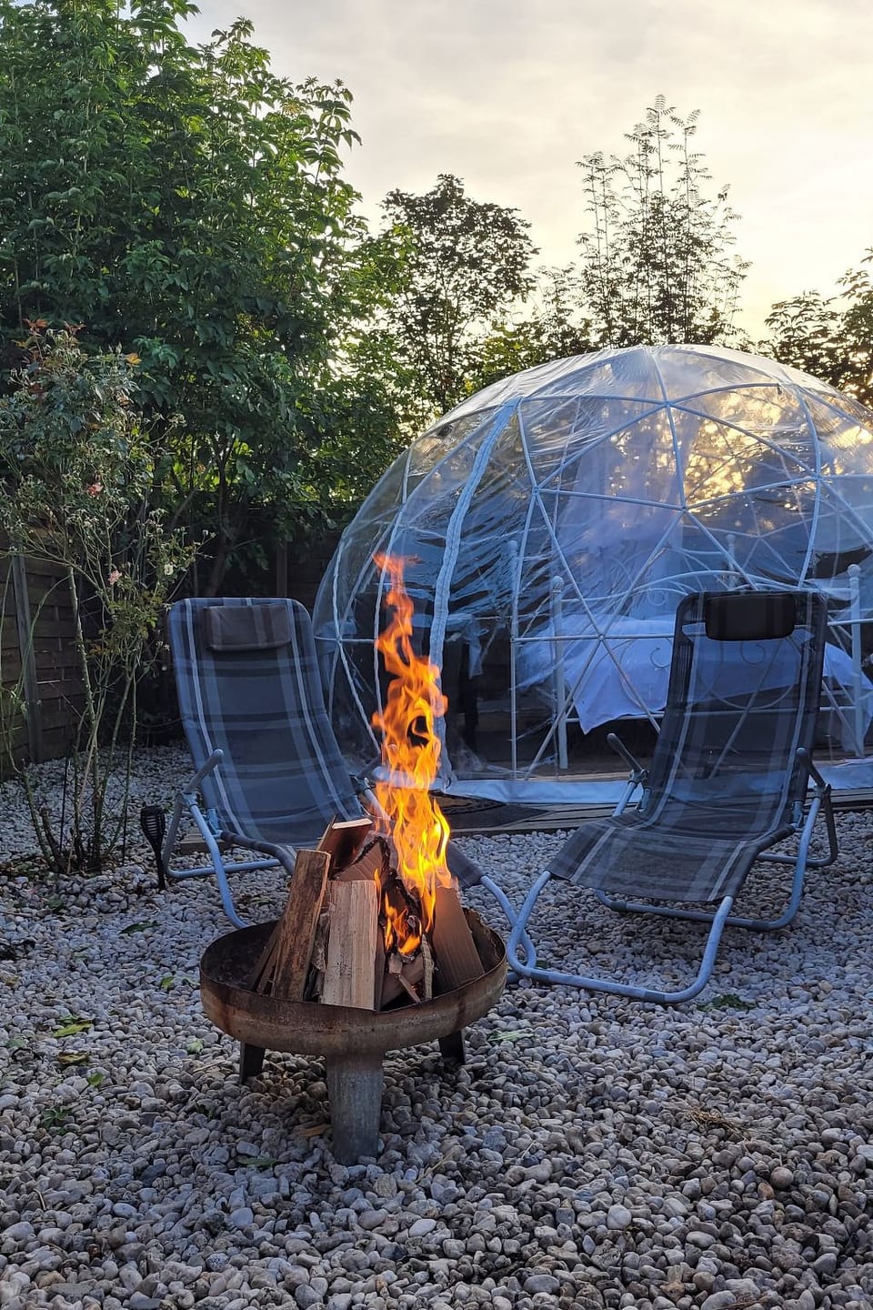 Bubble Overnight in the Fichtel Mountains - Weißenstadt