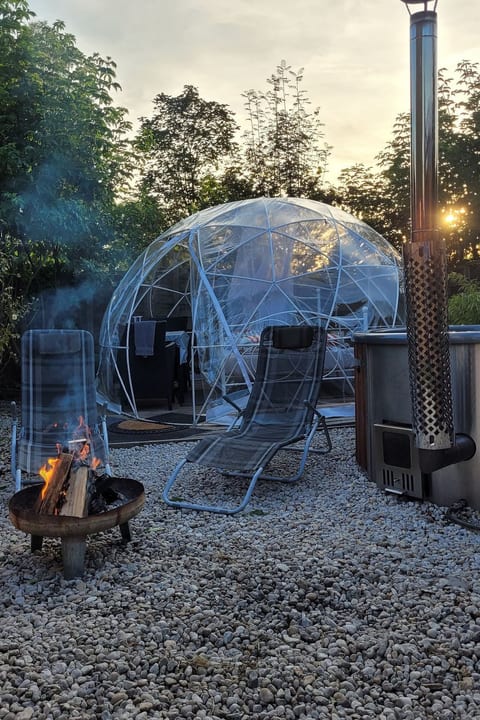 Bubble Übernachtung im Fichtelgebirge