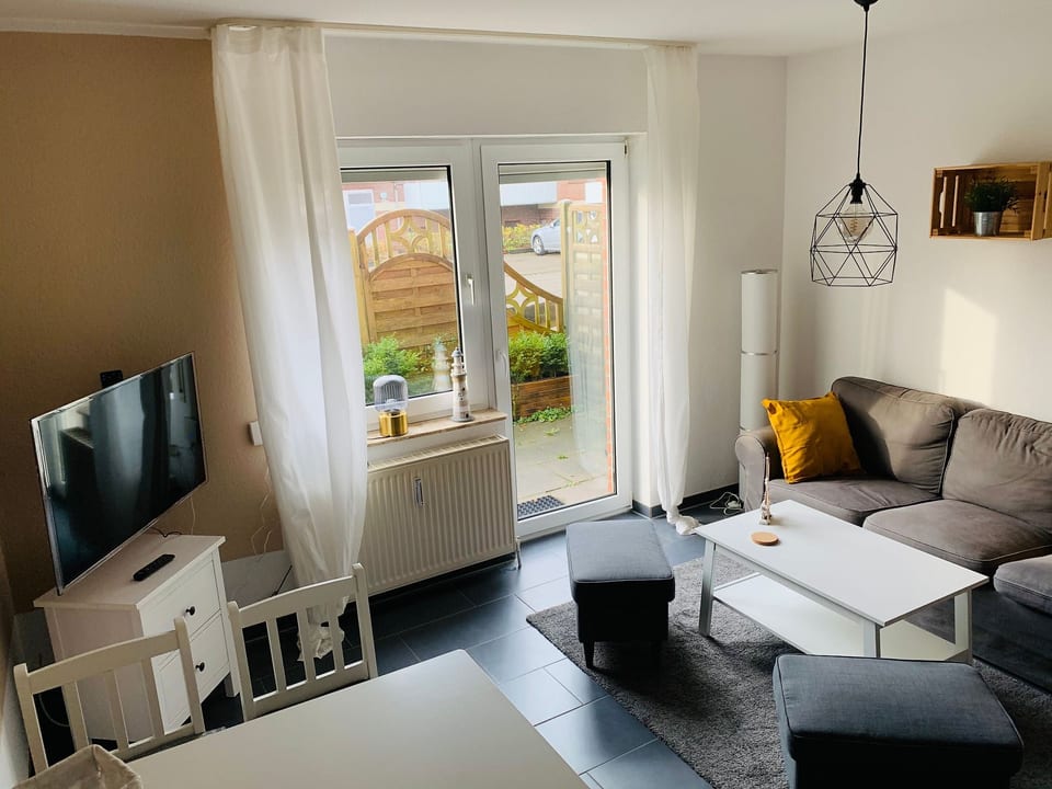 Apartamento con terraza privada y vistas panorámicas - Dornum