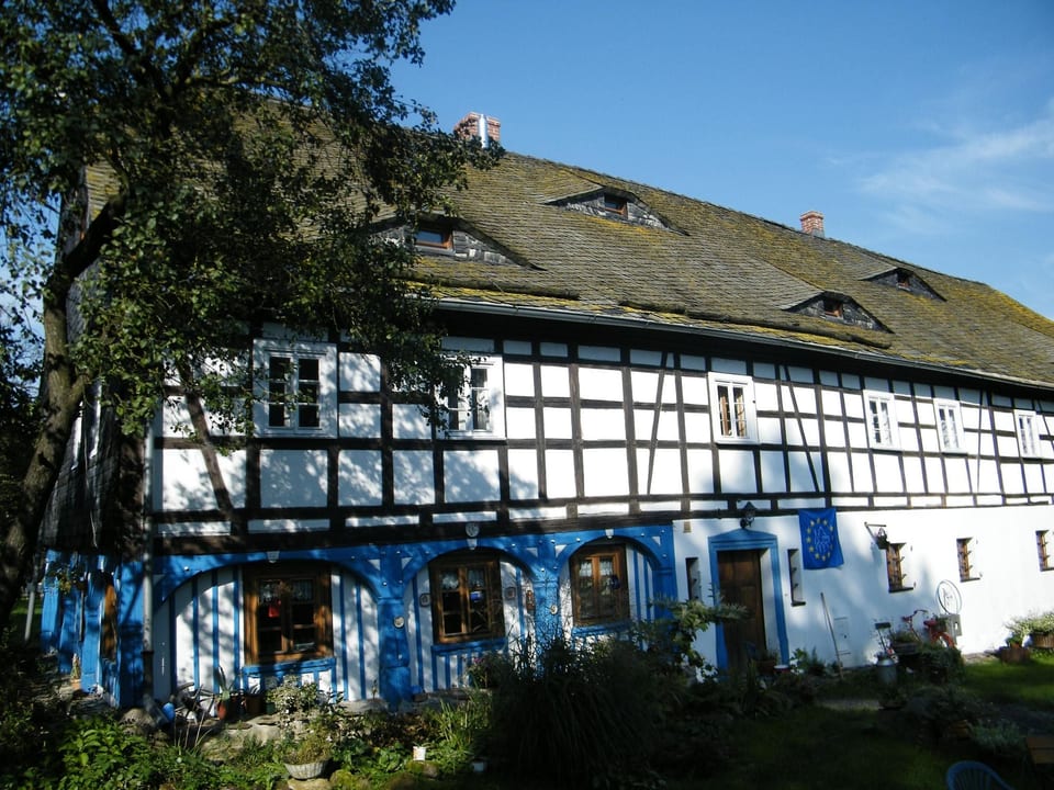 Fachwerkhaus mit Jacuzzi - Leśna