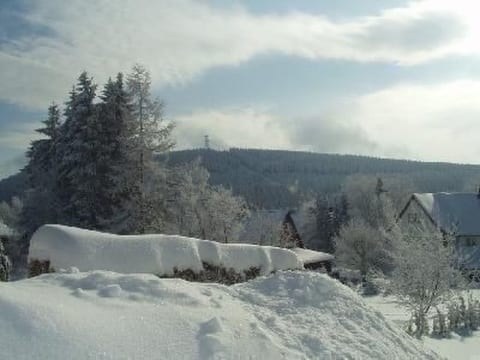 Premium-Ferienwohnung mit Bergblick im Haus Hopfe